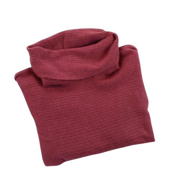 CYNTHIA ROWLEY 100% Cashmere Salmon Pullover Cowl Neck Knit Sweater Women's S - Picture 6 of 6